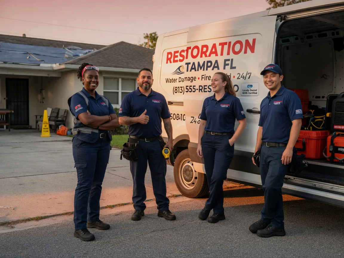 Water Damage Restoration company in Caspar, CA